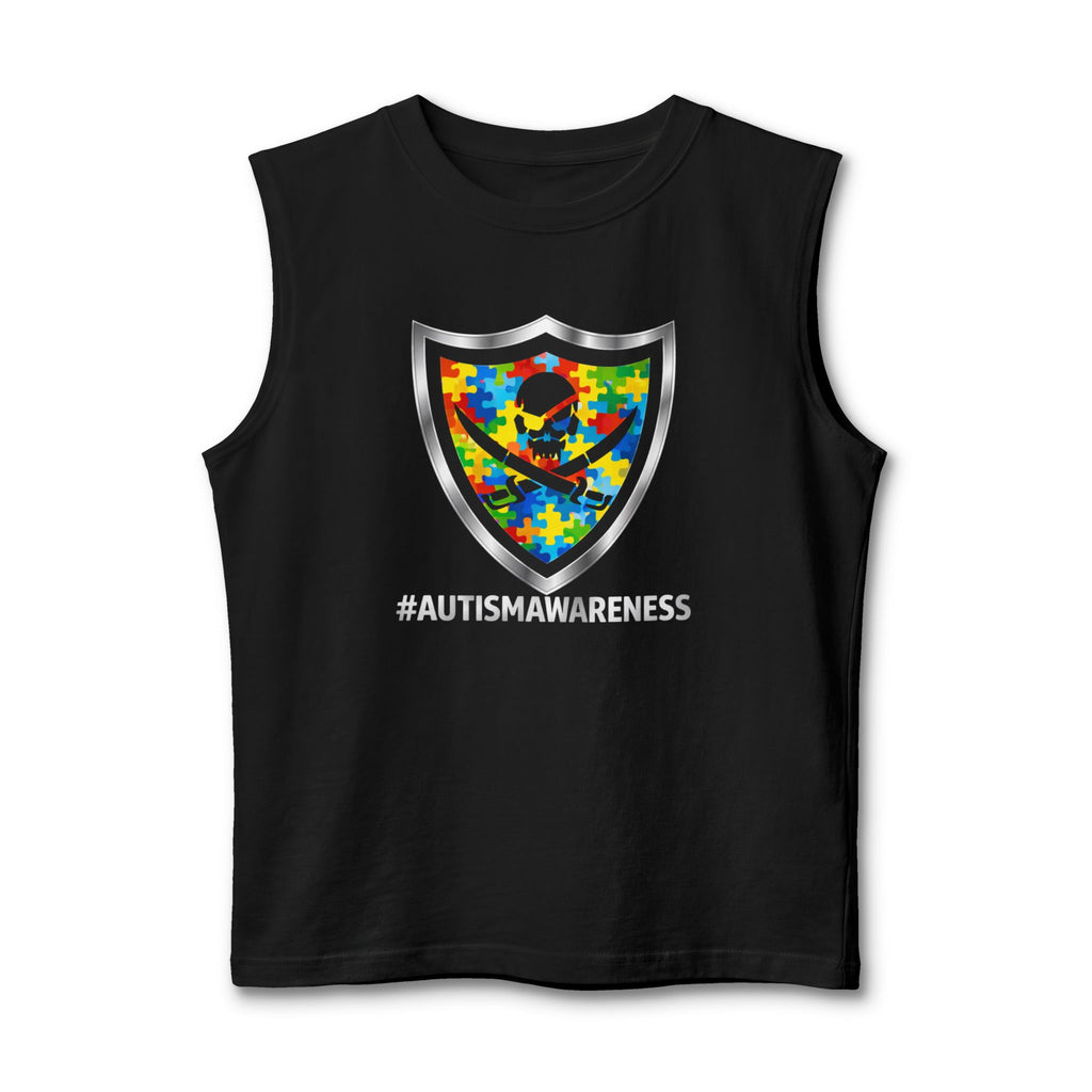 Autism awareness Muscle Tank by OSO