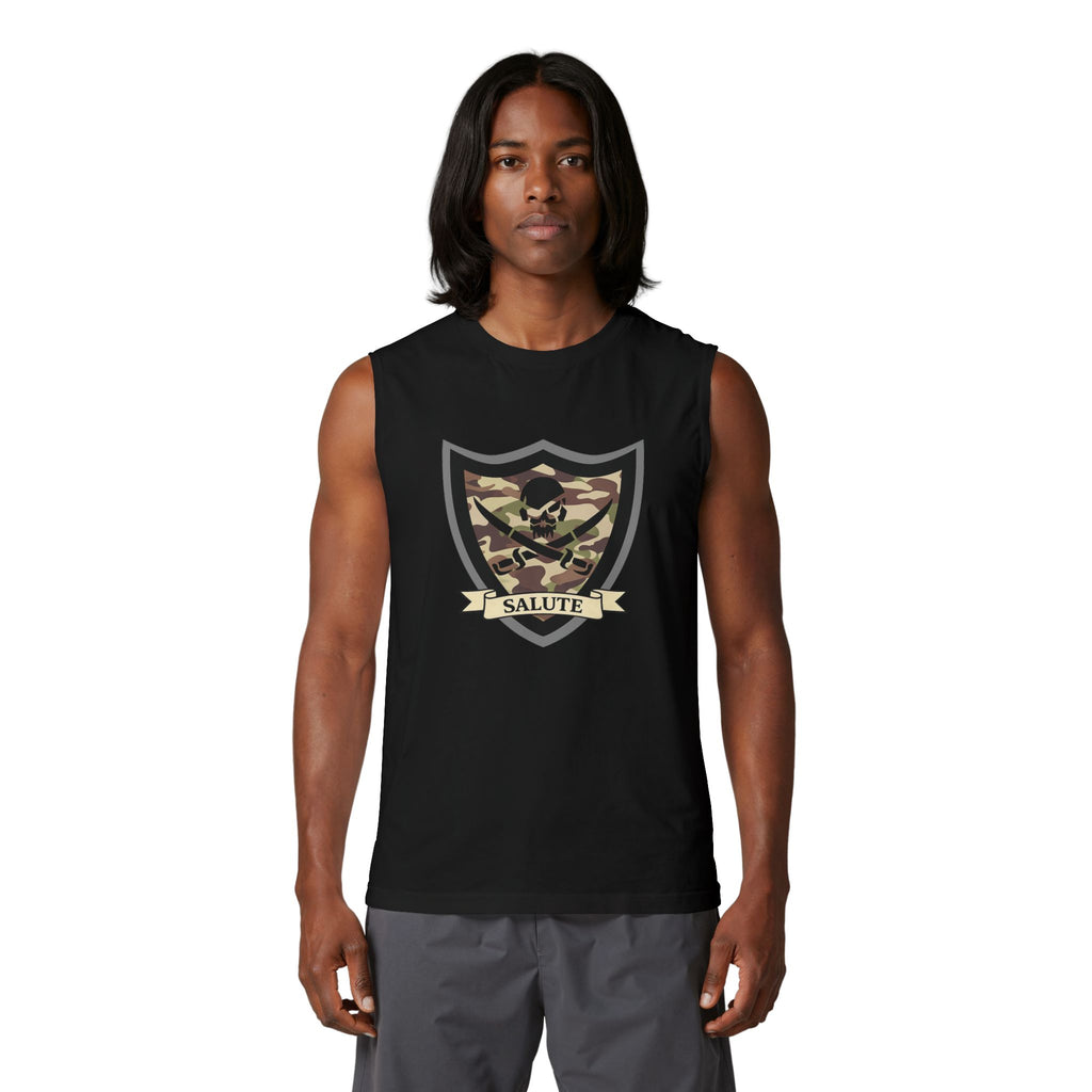 Salute to service muscle shirt