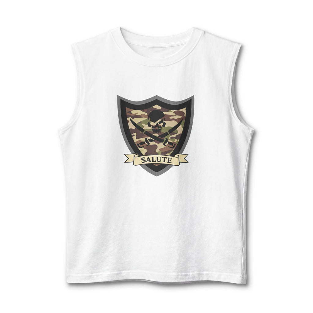 Salute to service muscle shirt