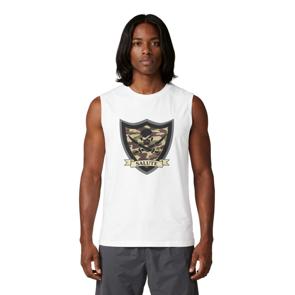 Salute to service muscle shirt